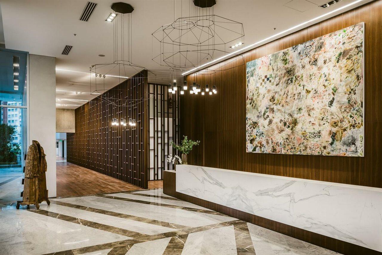 Sls Buenos Aires Puerto Madero Hotel ภายนอก รูปภาพ The lobby of the hotel