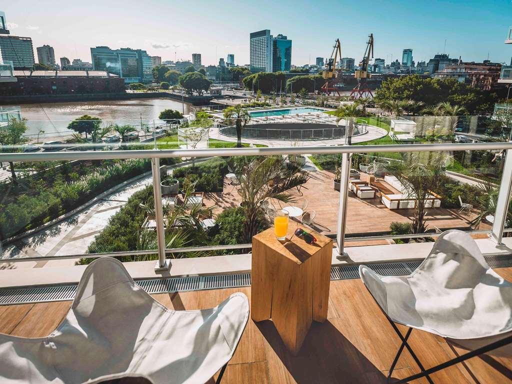 Sls Buenos Aires Puerto Madero Hotel ห้อง รูปภาพ View from the rooftop